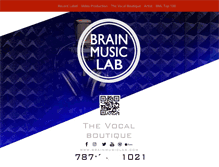 Tablet Screenshot of brainmusiclab.com